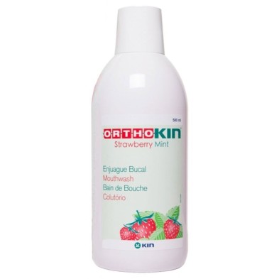 ORTHOKIN FRESA MENTOLADA ENJUAGUE 500 ML