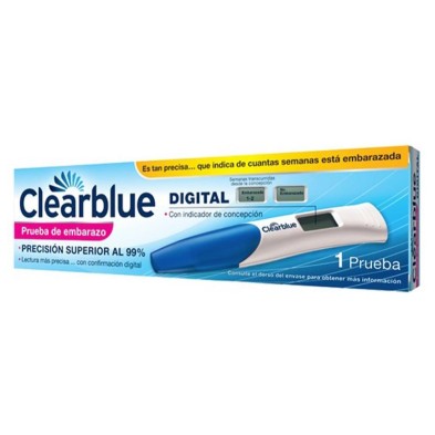 CLEARBLUE DIGITAL TEST EMBARAZO 1 PRUEBA