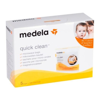 MEDELA QUICK CLEAN BOLSAS ESTERILIZAR 5 U