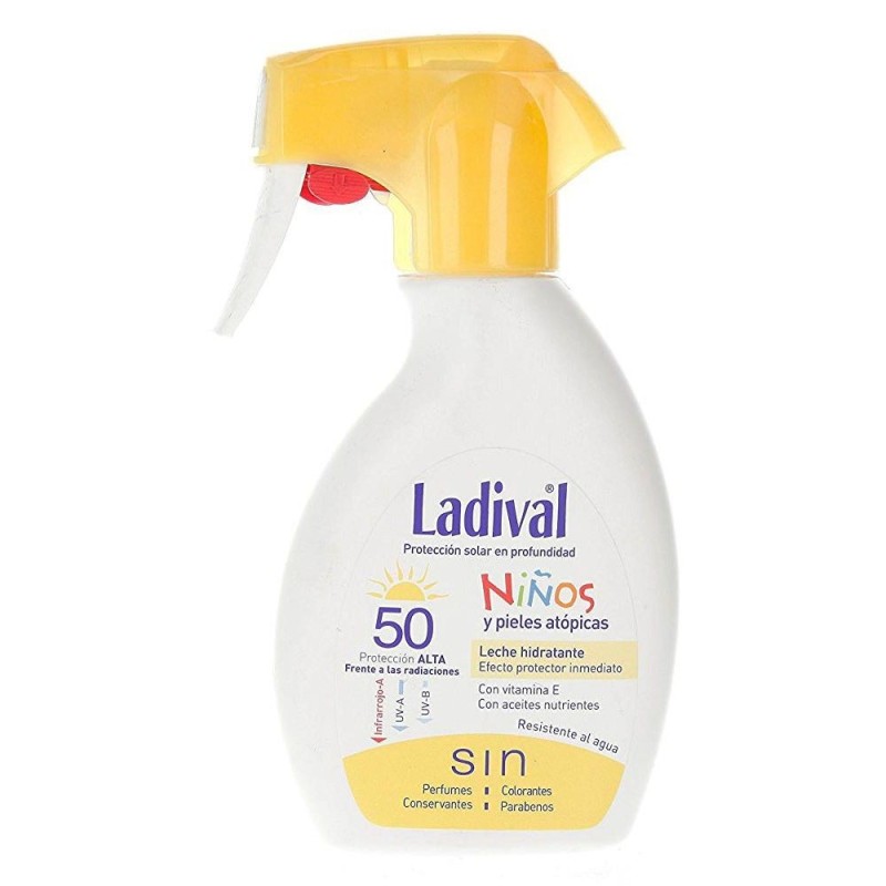 LADIVAL NIÑOS SPRAY LECHE HIDRATANTE SPF50 200 ML