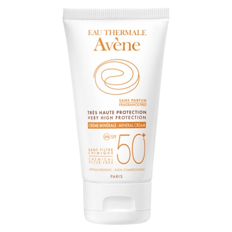 AVENE SOLAR CREMA SPF50+ PANTALLAS FISICAS 50 ML