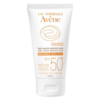AVENE SOLAR CREMA SPF50+ PANTALLAS FISICAS 50 ML