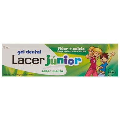 LACER JUNIOR GEL DENTAL MENTA 75 ML