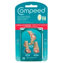 COMPEED AMPOLLAS SURTIDO 3 TAMAÑOS 5 U