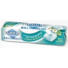JUANOLA CARAMELOS BALSAMICOS SABOR EUCALIPTO CON HIERBAS MEDITERRANEAS 32,4 GR