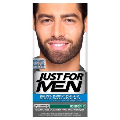 JUST FOR MEN BIGOTE BARBA PATILLAS MORENO M-45