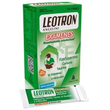 LEOTRON EXAMENES RENDIMIENTO INTELECTUAL 20 COMPRIMIDOS