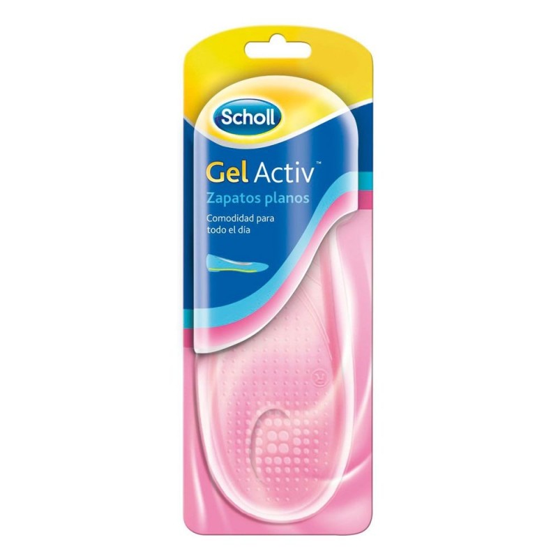SCHOLL GEL ACTIV PLANTILLA ZAPATOS PLANOS 2 U