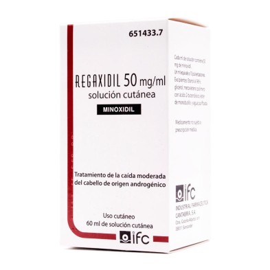 Regaxidil 50 MG/ML Solución Cutánea 60 ML