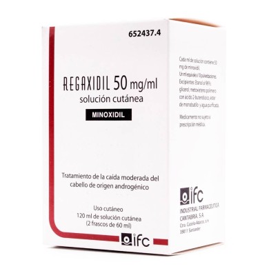 Regaxidil 50 MG/ML Solución Cutánea 120 ML