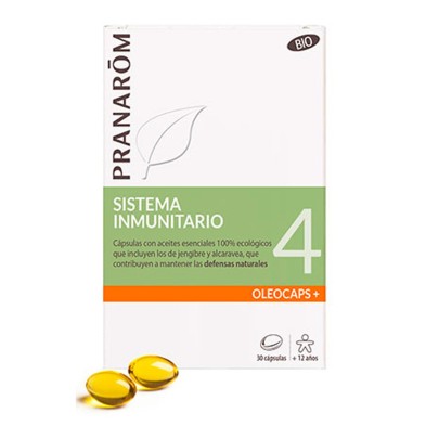 Pranarom Oleocaps 4 Defensas Naturales 30 Cápsulas