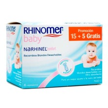 Narhinel Confort 20 Recambios Blandos Desechables
