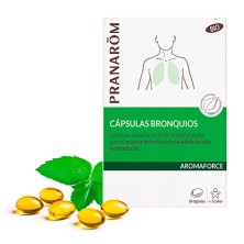 Pranarom Aromaforce Cápsulas Bronquios BIO 30 Cápsulas