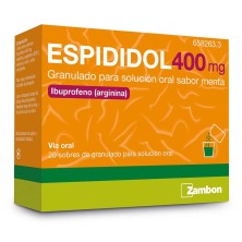Espididol 400 MG 20 Sobres Granulado Solución Oral Sabor Menta