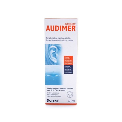 Audimer Solución Limpieza Oídos 60 ML