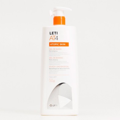 LETI AT4 GEL DE BAÑO DERMOGRASO PIEL ATOPICA 750 ML