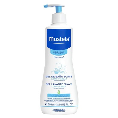 MUSTELA PIEL NORMAL GEL DE BAÑO SUAVE 500 ML