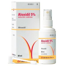 Aloxidil 50 MG/ML Solución Cutánea 60 ML