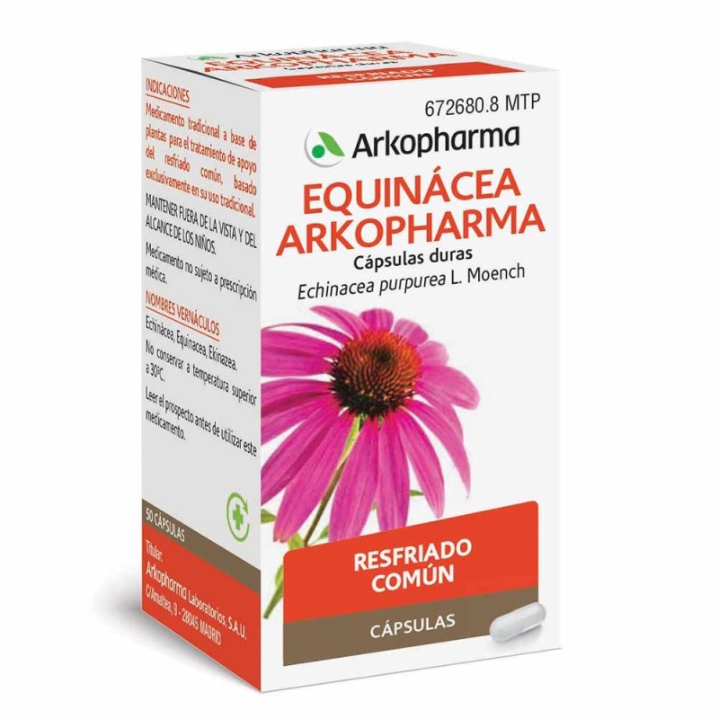 Arkocapsulas Echinacea 250 MG 50 Cápsulas