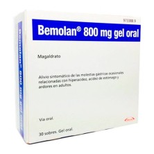 Bemolan 800 MG Gel Oral 30 Sobres