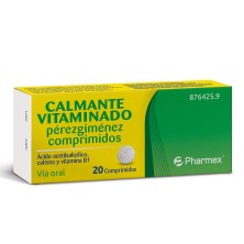 Calmante Vitaminado 20 Comprimidos