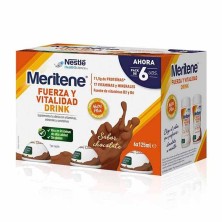 Pack Meritene Fuerza y Vitalidad Sabor Chocolate 6 X 125