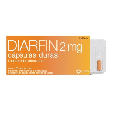 Diarfin 2 MG 20 Cápsulas