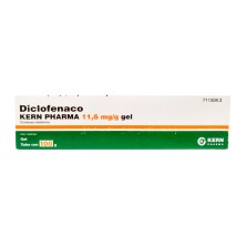 Diclofenaco Kern Pharma 11,6 MG/GR Gel 100 GR