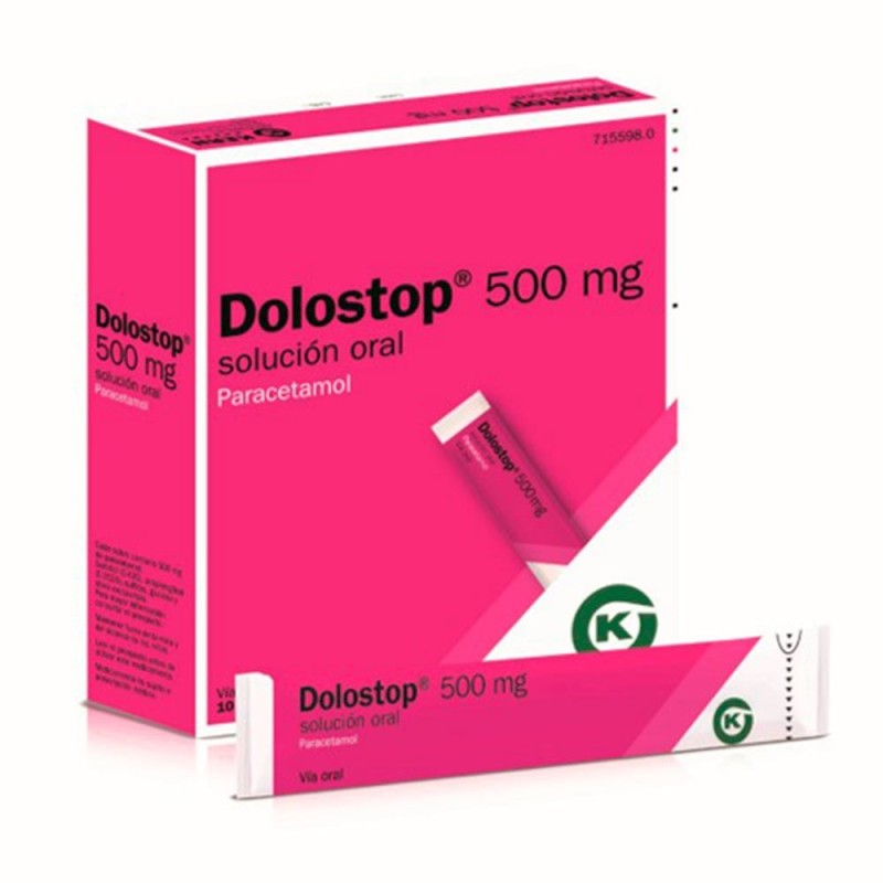 Dolostop 500 MG 10 Sobres Solución Oral 10 ML