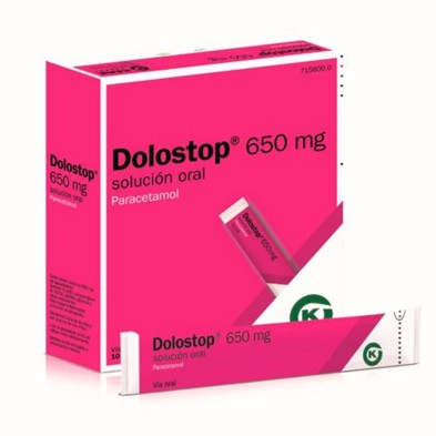 Dolostop 650 MG 10 Sobres Solución Oral 10 ML