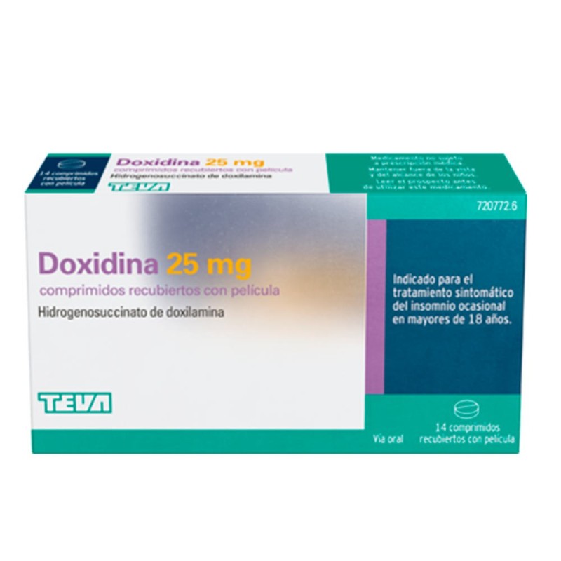 Doxidina 25 MG 14 Comprimidos Recubiertos