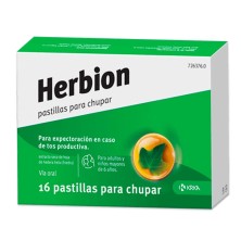Herbion 16 Pastillas para Chupar