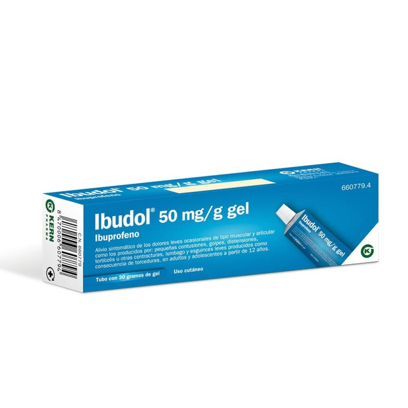 Ibudol 50 MG/G Gel Cutáneo 1 Tubo 30 GR