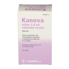Kanova Niños Solución Rectal 6 Enemas