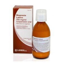 Magnesia Lainco 200 MG/ML Suspensión Oral 1 Frasco 220 ML