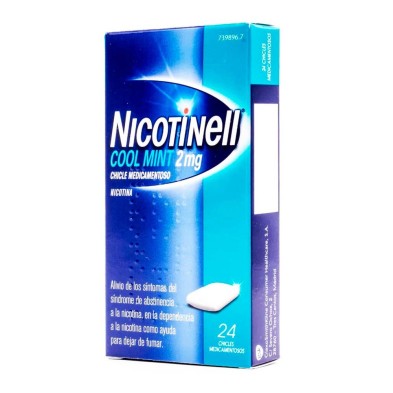 Nicotinell 2 MG Cool Mint 24 Chicles