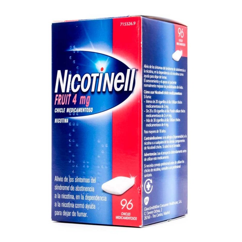 Nicotinell Fruit 4 MG 96 Chicles