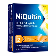 Niquitin Clear 14 MG 14 PARCHES