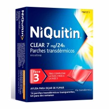 Niquitin Clear 7 MG 14 Parches
