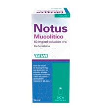 Notus Mucolítico 50MG/ML Solución Oral 200 ML