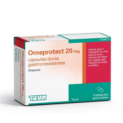 Omeprotect 20 MG 14 Cápsulas Gastrorresistentes