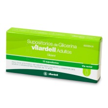 Supositorios de Glicerina Vilardell Adultos 12 Supositorios
