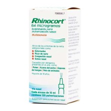 Rhinocort 64 Microgramos Pulverización Nasal 120 Dosis