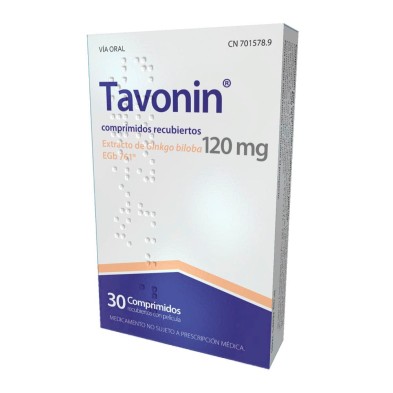 Tavonin 120 MG 30 Comprimidos Recubiertos