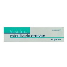 Vaselina Esterilizada Pura Orravan Pomada 1 Tubo 25 GR