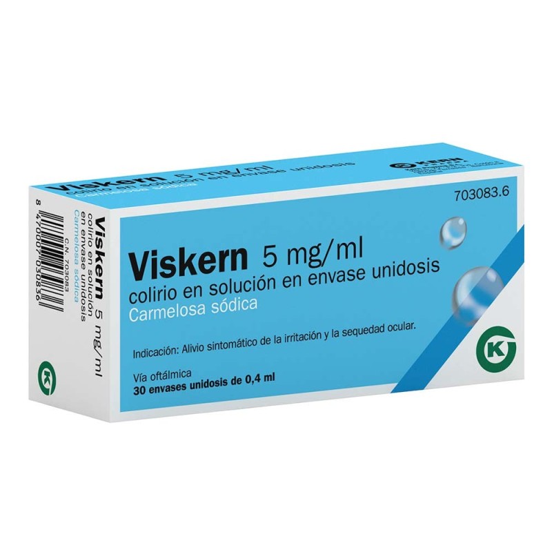 Viskern 5 MG/ML Colirio en Solución 30 Monodosis 0,4 ML