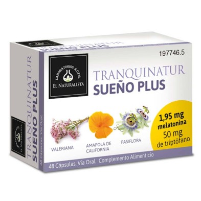 El Naturalista Tranquinatur Sueño Plus  48 Cápsulas