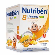 Nutriben 8 Cereales y Miel 4 Frutas 600 GR