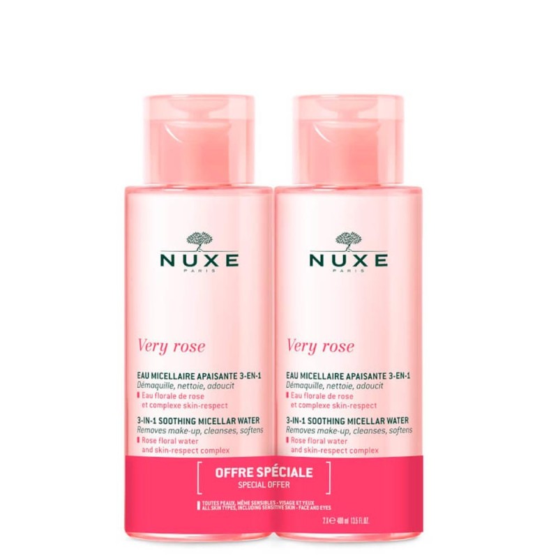 Nuxe Duplo Very Rose Desmaquillante Eau X 400 Ml Talla 2