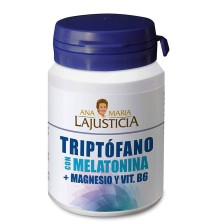 Ana María Lajusticia Triptófano con Melatonina, Magnesio y Vitamina B6, 60 Comprimidos